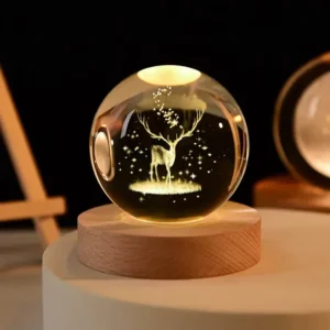 LED 3D Crystal Ball