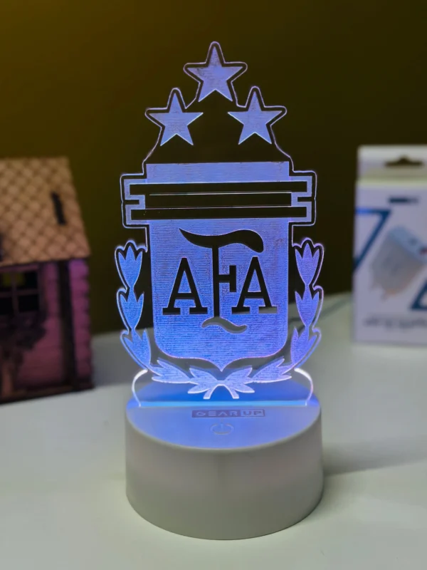 GearUP Acrylic Multicolor Night Lamp (Argentina)